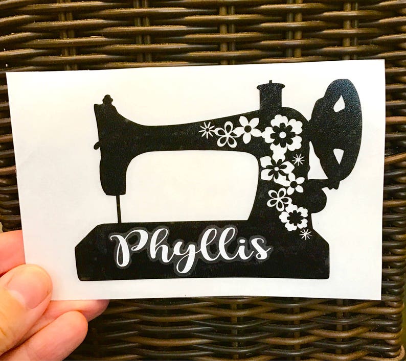 Sewing Machine Floral Cut File SVG DXF PDF Png Cricut Etsy Pin on svg