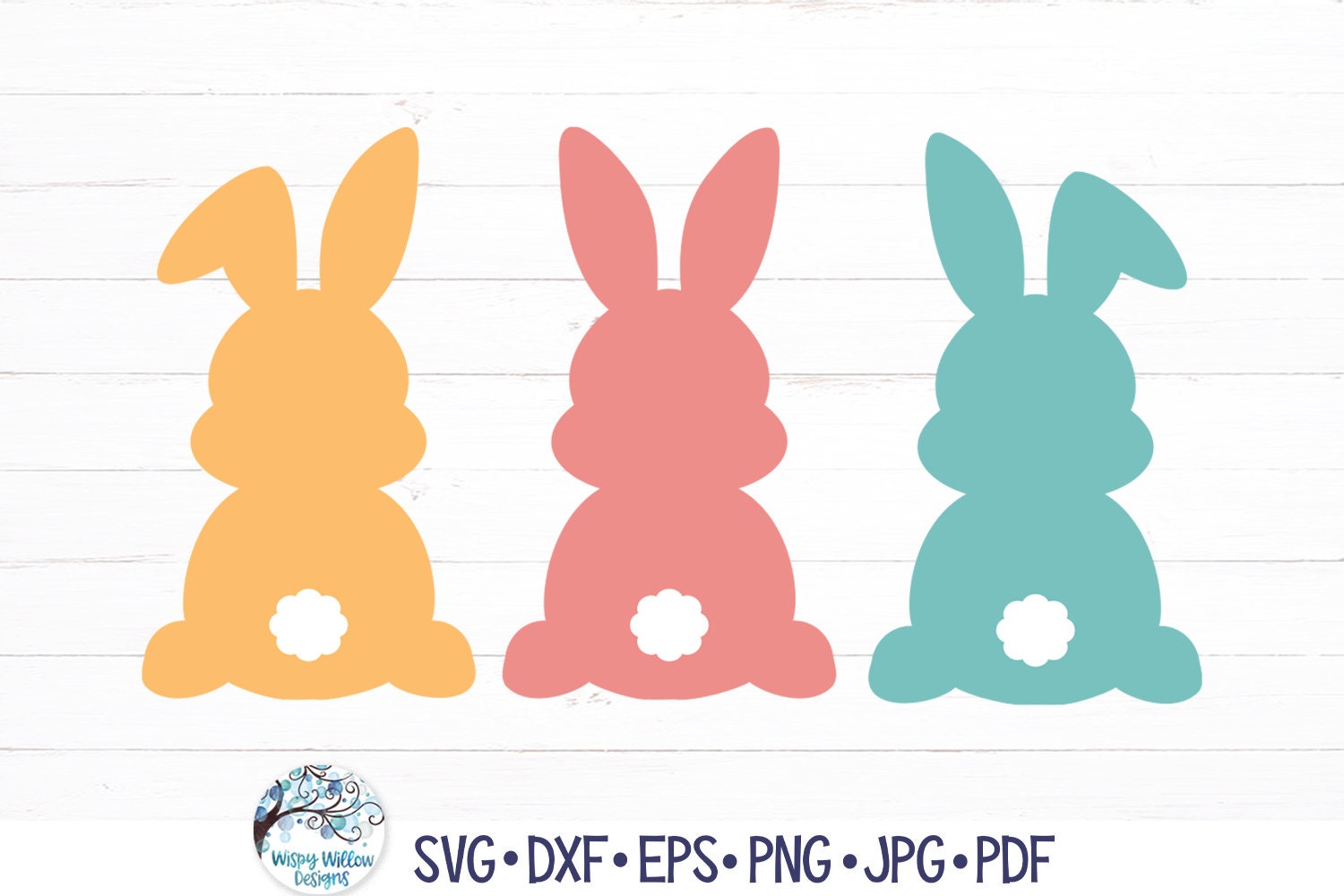 Easter Bunny SVG Bundle for Cricut, Kids Easter Bunnies Silhouette PNG ...