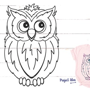 Eule SVG süße Eule Svg Eule Umriss Svg Eule Png Eule DXF - Etsy Schweiz