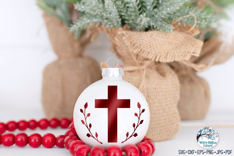 Christmas Ornament SVG Bundle Religious Christmas Ornaments Etsy