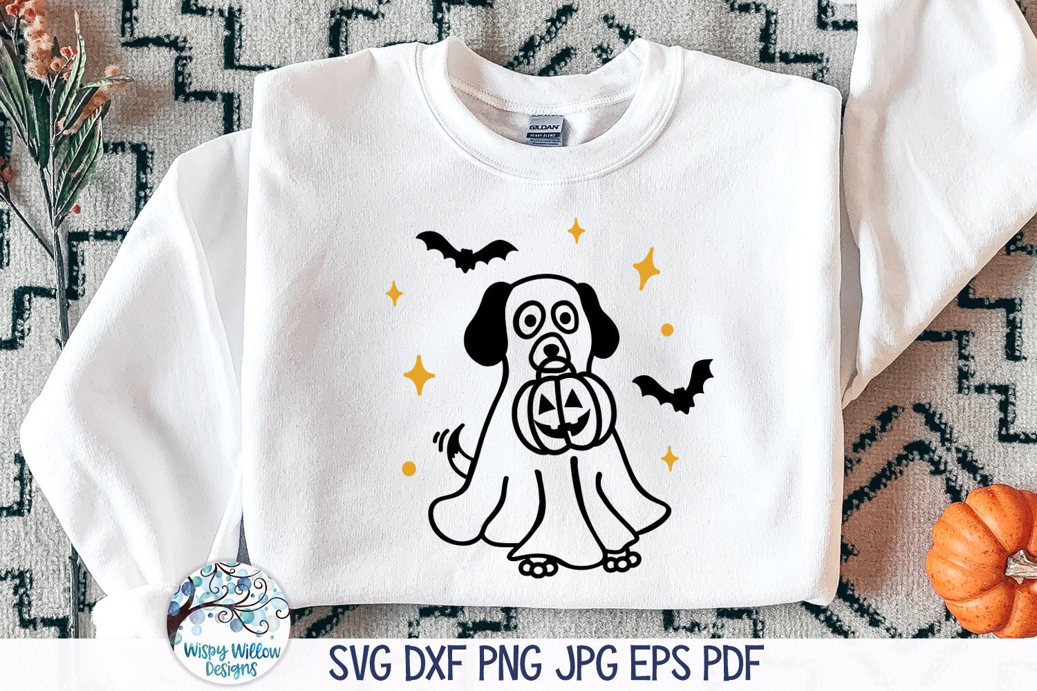Halloween Dog SVG Bundle for Cricut, Ghost Dog, Trick or Treat Pets ...