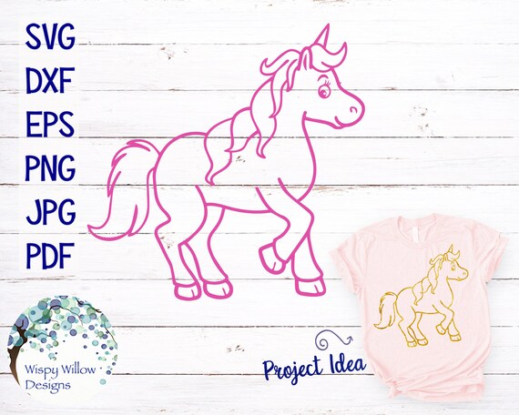 Download Free Unicorn Svg Dxf Eps Jpg Png Digital Download Girl Etsy SVG Cut Files