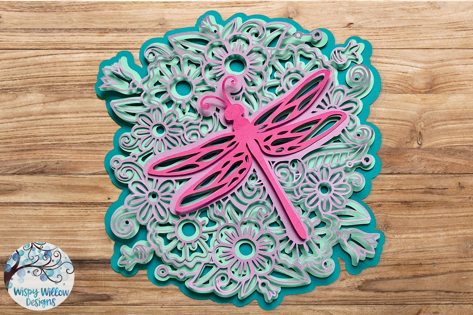 Free Free 341 Dragonfly Layered Mandala Svg SVG PNG EPS DXF File