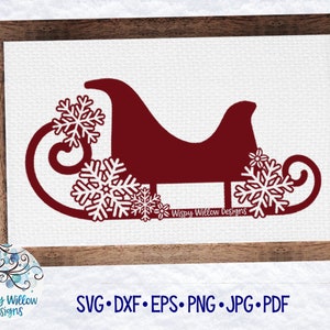 Sleigh SVG, DXF, jpg, png, Sled Svg, Winter Sled, Snow Sled, Wood Sign, Canvas, Pillow, Sleigh Svg, Sled Svg, Christmas, Holiday, Winter