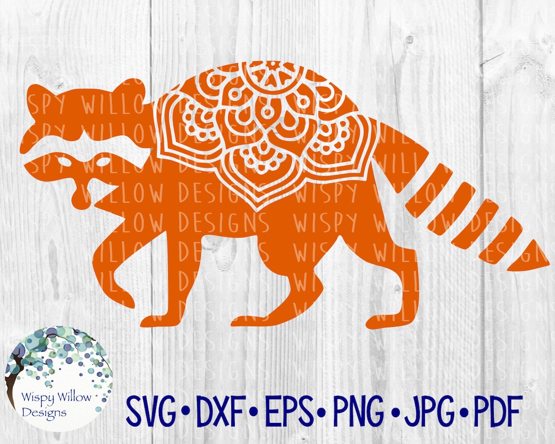 Mandala Raccoon Raccoon Mandala SVG, DXF, Pdf, Png, Eps, Jpeg, Digital Download, Cut ...