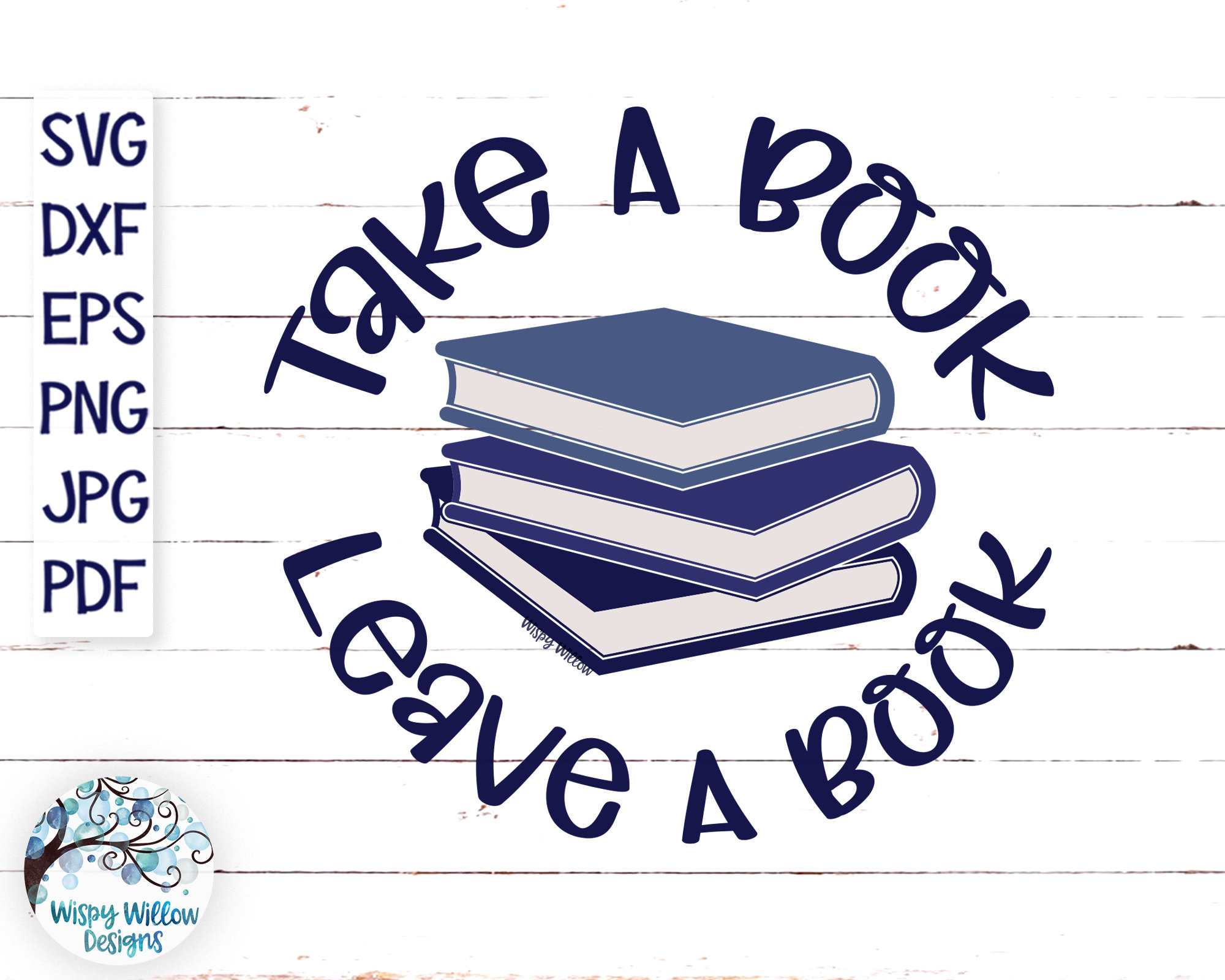 Take A Book Leave A Book Svg Take A Book Svg Book Library Etsy