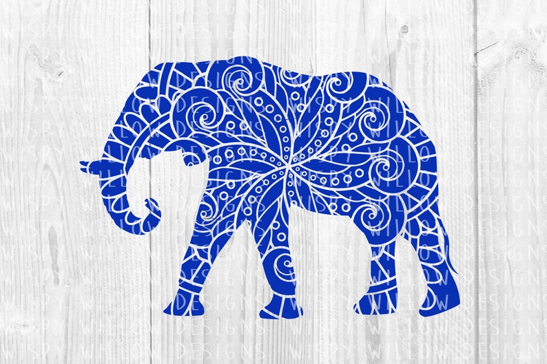 Download Safari Animal Mandala SVG Bundle DXF Lion Elephant | Etsy