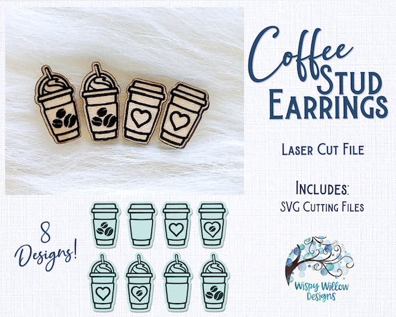 Free Free 331 Coffee Earrings Svg SVG PNG EPS DXF File