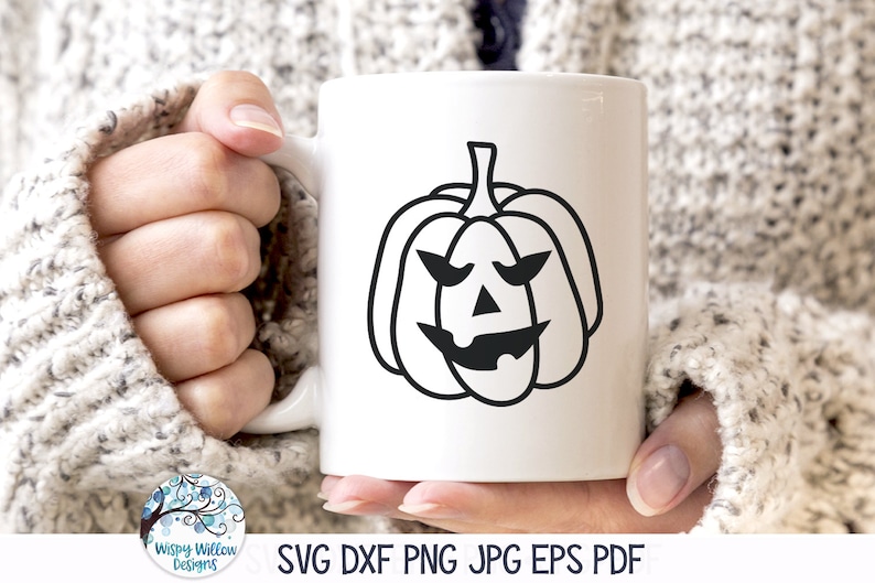 Pumpkin SVG Bundle for Cricut, Halloween Jackolantern Doodles PNG, Fall ...