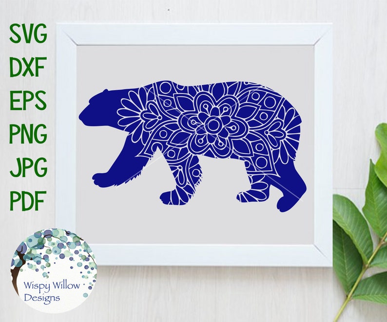 Download Winter Animal Mandala Bundle Penguin Elk Moose Polar Bear ...