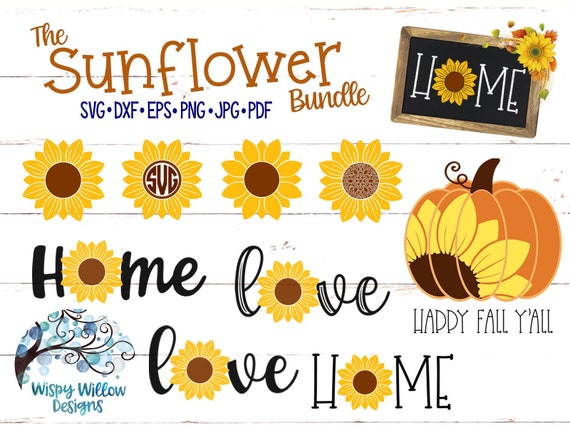 Free Free 338 Pumpkin And Sunflower Svg SVG PNG EPS DXF File
