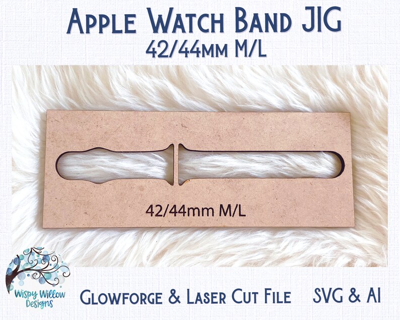 Apple Watch Band Jig for or Laser Cutter 42 44 M/L Etsy