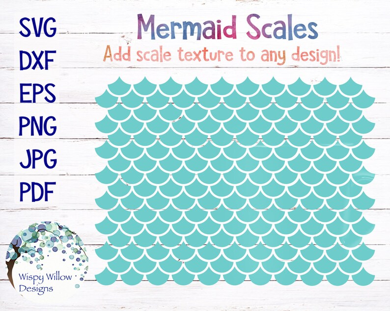 Download Mermaid Scale SVG Mermaid SVG DXF png jpg Texture Fish | Etsy
