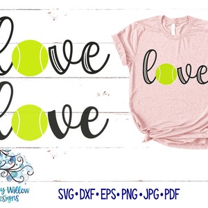 Liebe Tennisball SVG-Datei für Cricut, Liebe Tennis SVG, Sport Satz, Athletik Team Clipart PNG, Tennisspieler Vinyl Aufkleber Schnittdatei, Png