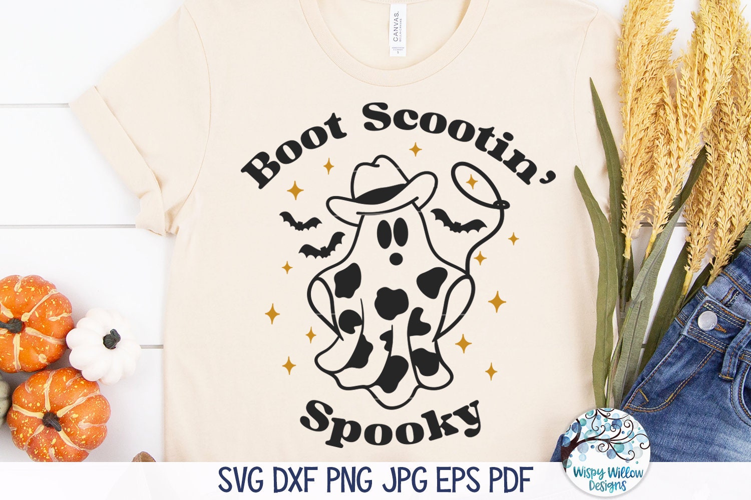 Boot Scootin' Spooky Ghost SVG for Cricut Funny Western Etsy Finland