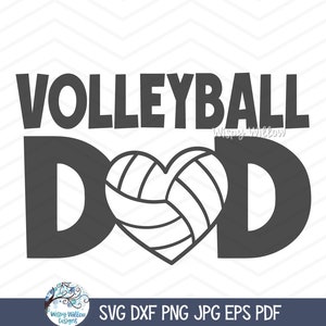 SVG-Datei für Cricut, druckbare Jpg-Volleyball-Vater-Shirt, Sport-Eltern-Abziehbild-Schnittdatei, Spieltag PNG, Volley-Mann-Geschenk