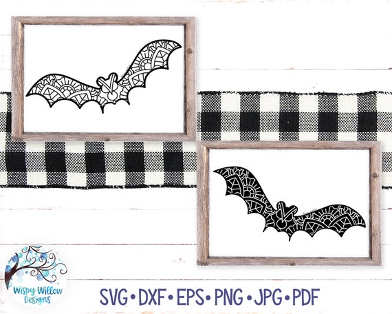 Download Bat Mandala SVG Halloween Mandala SVG Bat SVG Bats Svg | Etsy