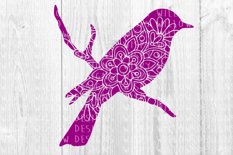 Download Wings Animal Mandala SVG Bundle DXF Bird Bee Butterfly | Etsy