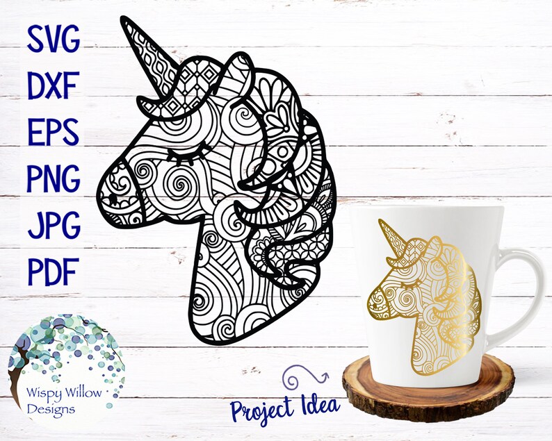 Free Free Unicorn Zentangle Svg 846 SVG PNG EPS DXF File