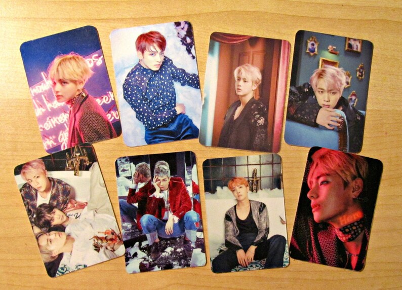 BTS Wings Photo Cards Etsy