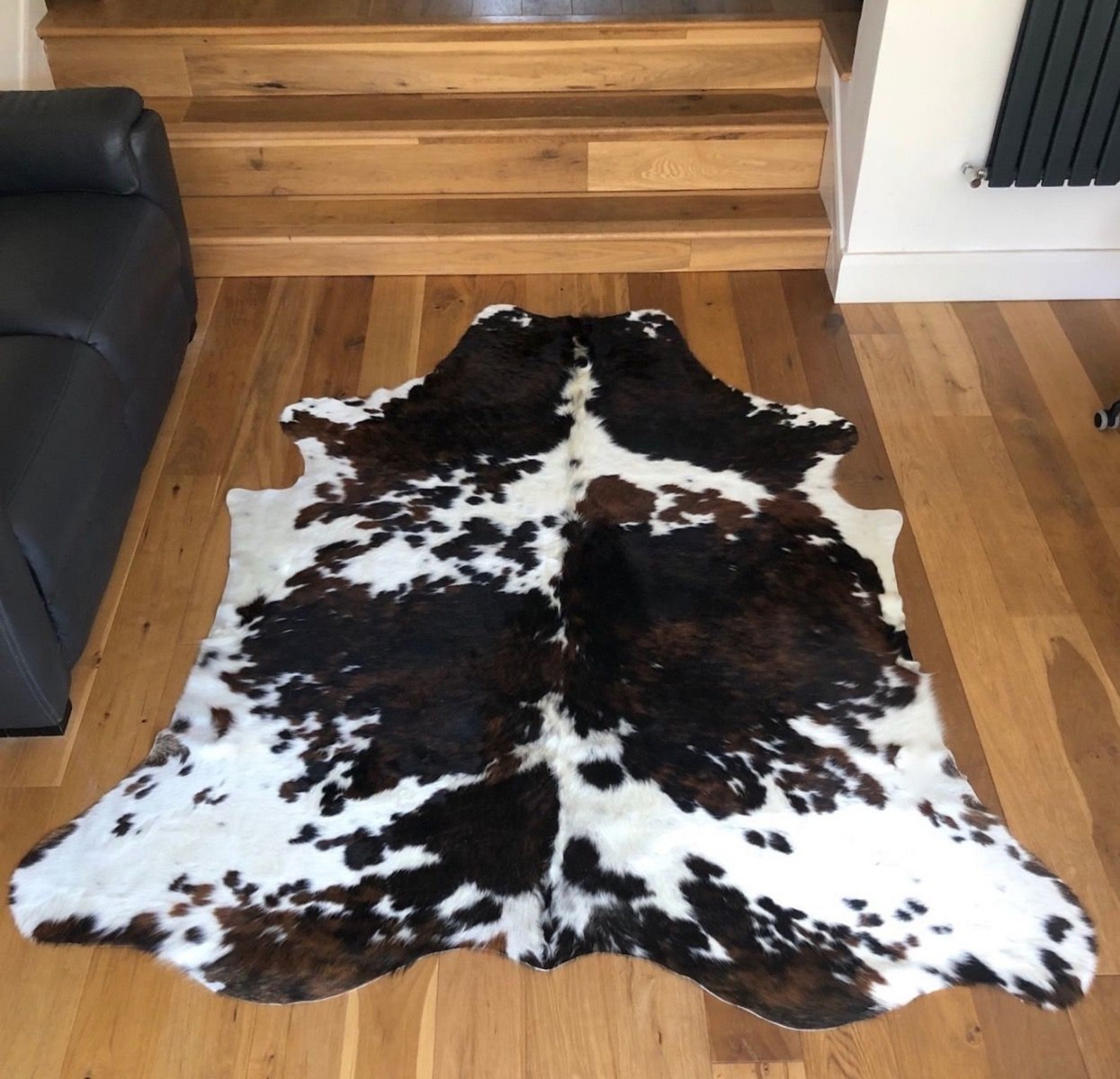 Cowhide Rug cow hide rugs cow skin rug Hair on hide Size 2.02m Etsy