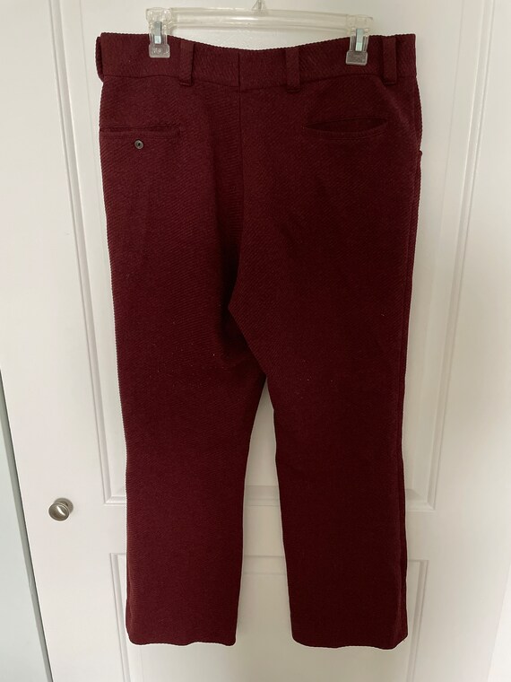 1970s Flared Ref wool pants - image 7