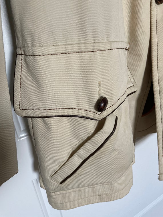 70s fake fur lined car coat by Campus - image 5
