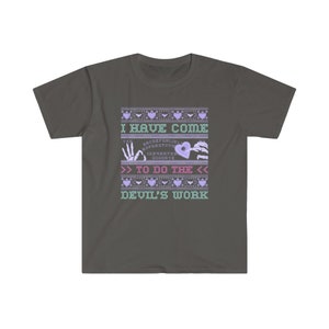 Pastel Halloween Shirt - Spooky Cute Witch T-Shirt - Pastel Goth Shirt - Creepy Cute Occult Unisex Shirt - Ugly Halloween Sweater T-Shirt image 4