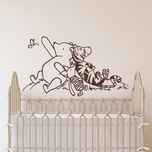 Winnie the Pooh Nursery Wall Decal: Kids Room Decor