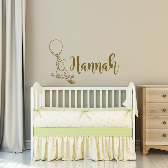 Baby Name Wall Decal Personalized Childs Name Vinyl Wall Etsy