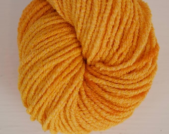 Tangerine - Hyades - Vegan Stretchy Worsted Yarn - Lyocell, Organic Cotton, Elastic