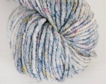 Midnight - Hyades - Vegan Stretchy Worsted Yarn - Lyocell, Organic Cotton, Elastic