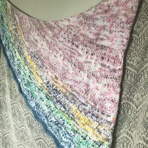 Hand Knit Shawl image 3