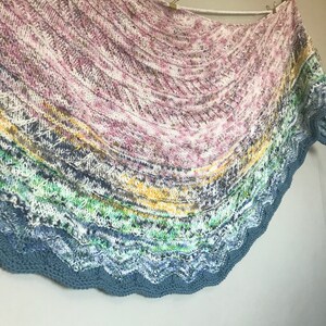 Hand Knit Shawl image 2