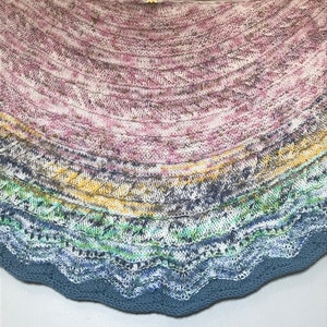 Hand Knit Shawl image 1