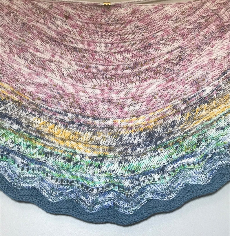 Hand Knit Shawl image 1