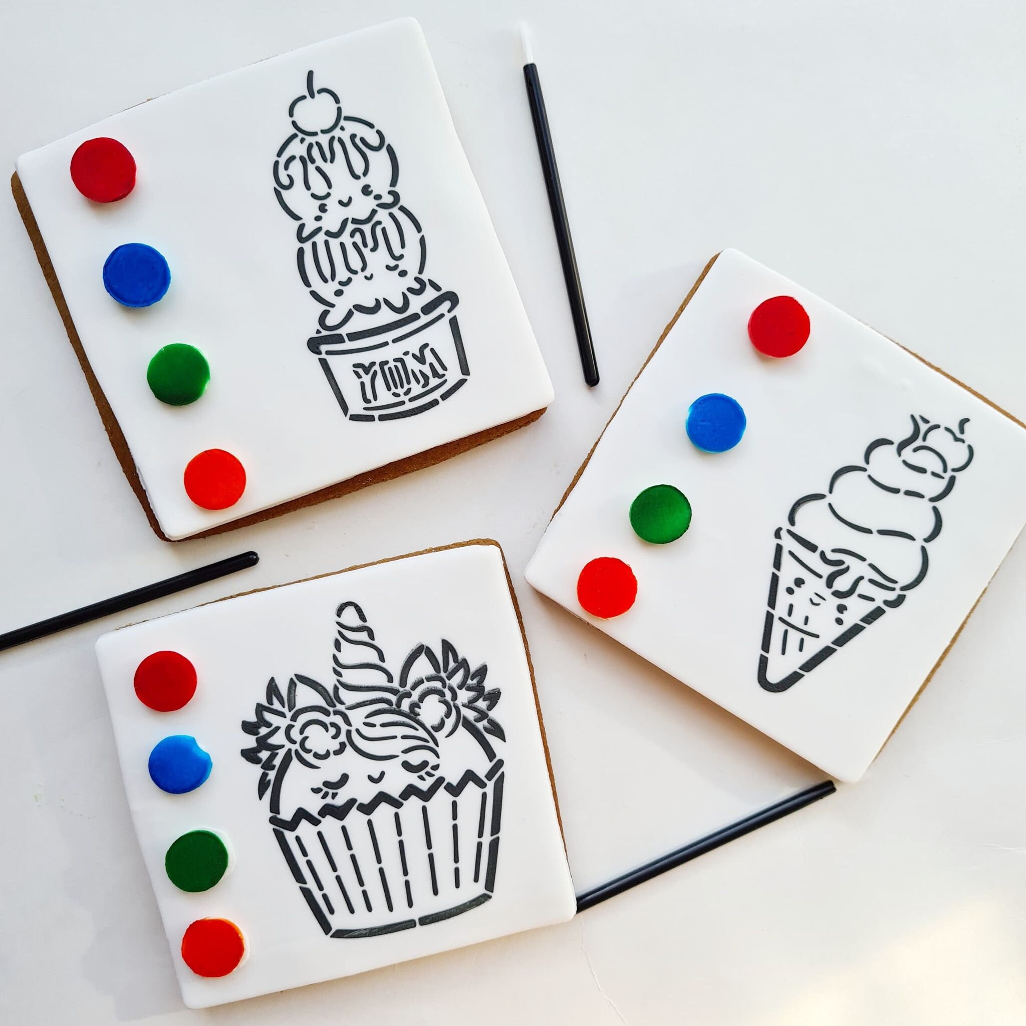 Paint Your Own Cookies Etsy