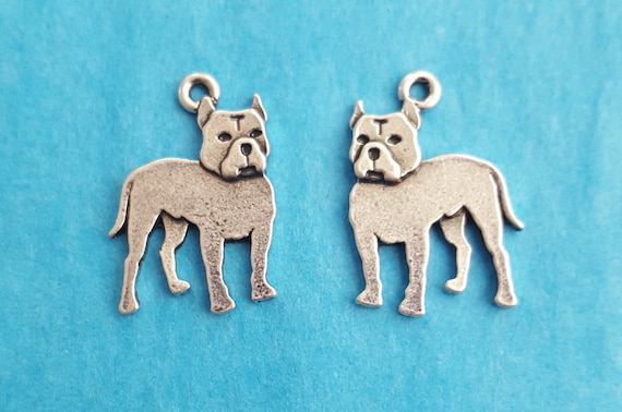 Dog cheap charms etsy