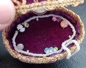 1960s Egg Art Hand Made Egg Jewelry Box Ornament