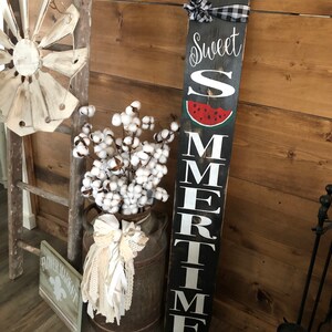 Sweet Summertime Sign / Watermelon Sign / Summer Decor / Farmhouse Sign ...
