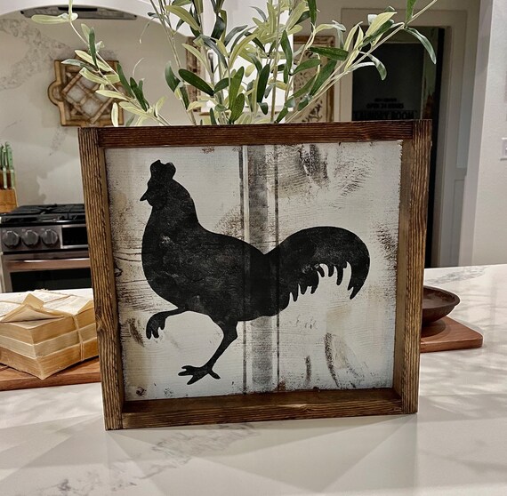 Metal Rooster Wind Chimes Two Sided Welcome Bell Rustic Country Farmhouse Decor Metal Rooster Wind Chimes Two Sided Welcome Bell Rustic Country Farmhouse Decor