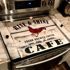 Noodle Board / Stove Cover/ Stovetop Cover/ Boards for Stove/ Farmhouse  Stove Cover/ Farmhouse Sign / Stove Board / Stove Tray / Oven Cover 