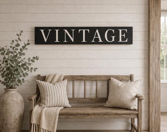 Large vintage sign / hand painted wood sign / antique sign / farmhouse wall decor / farmhouse sign / antique sign