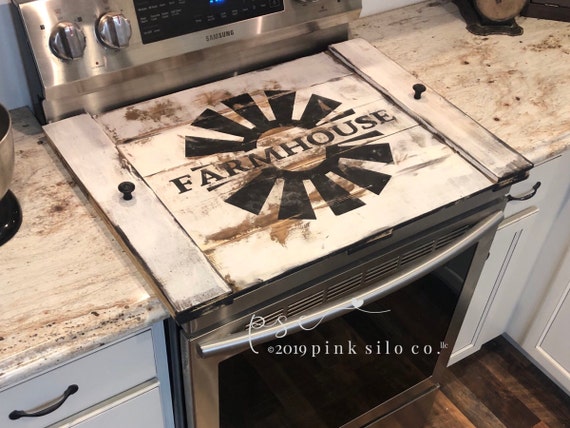 Noodle Board / Stove Cover/ Stovetop Cover/ Boards for Stove/ Farmhouse  Stove Cover/ Farmhouse Sign / Stove Board / Stove Tray / Oven Cover 