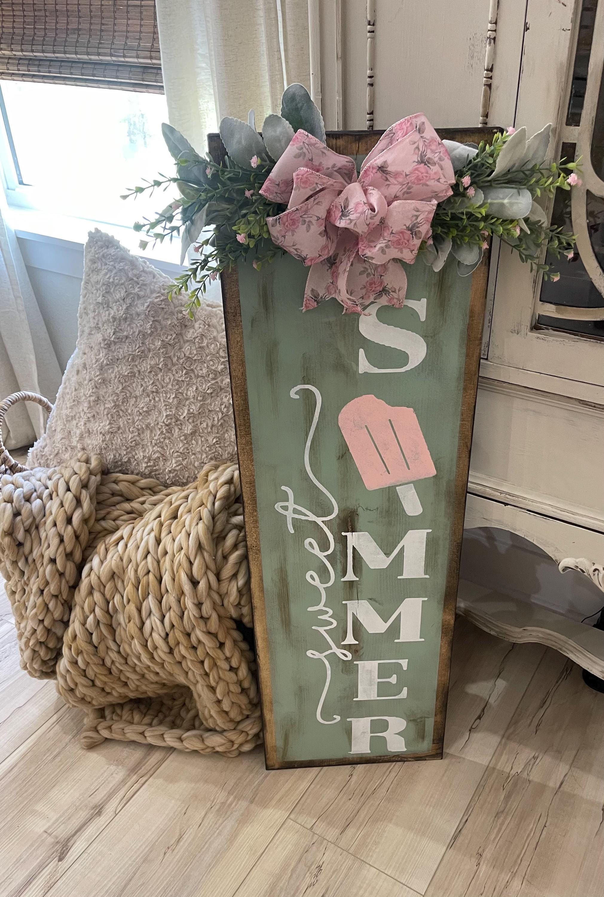 Summer Sign / Popsicle Sign / Sweet Summer Sign / Farmhouse Sign ...