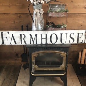 Rustic farmhouse sign / Huge Farmhouse sign / large farmhouse sign / rustic wall decor / distressed farmhouse sign