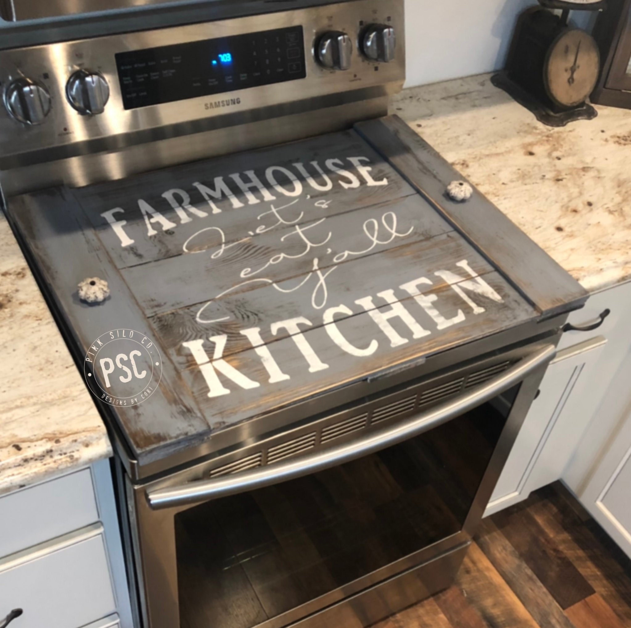 Stove Top Cover-Stove Cover-Noodle Board-Wood stove cover-Electric stove  cover-Gas stove cover-Farmhouse stove cover-kitchen decor-Gifts