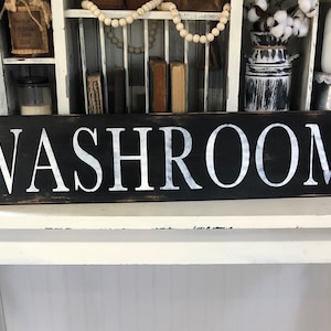 Washroom sign / Laundry sign / rustic laundry sign / wash and dry sign / laundry room sign / bathroom sign / farmhouse decor