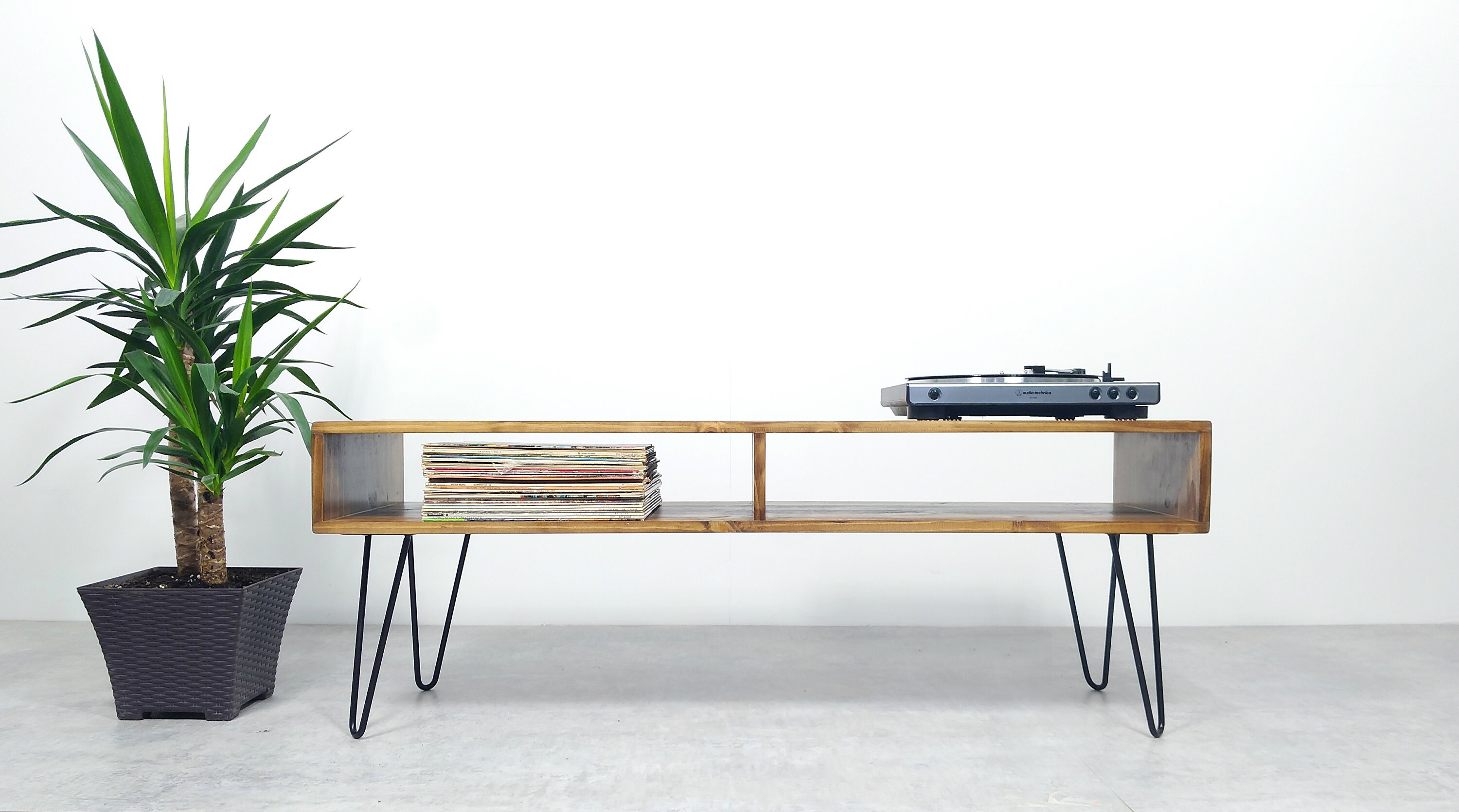 Scandinavian Media Console TV Stand Record Player Console - Etsy - Scandinavian Media Console Tv Stand