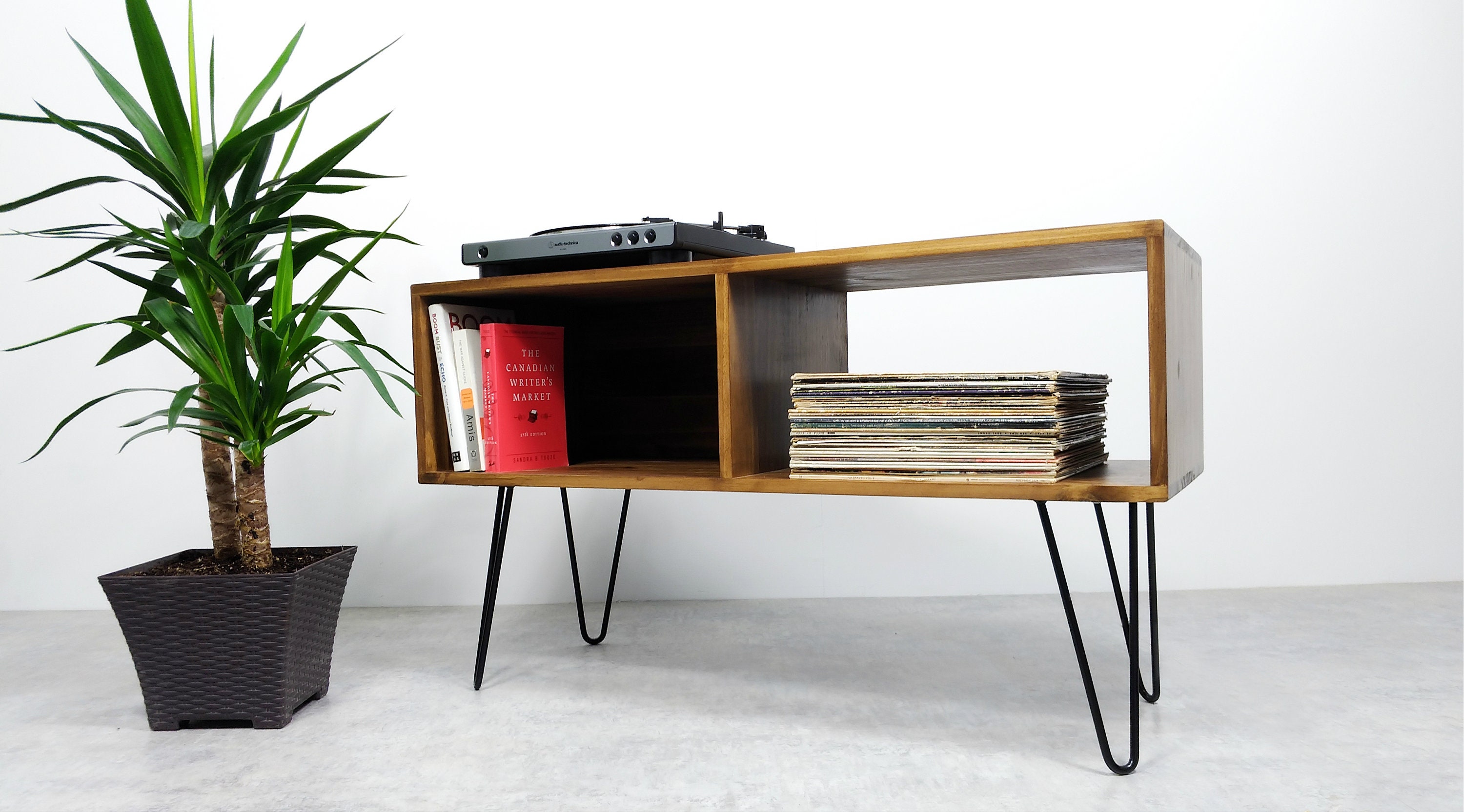 Media Console TV Console Side Console Hairpin Leg Etsy Canada